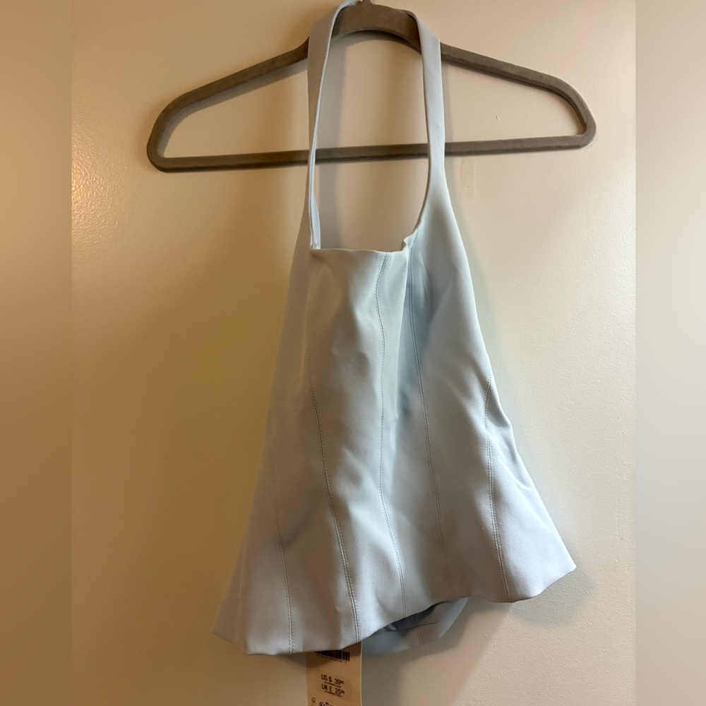 Zara Light Blue Tank Top